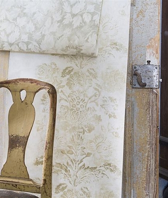  Designers Guild Caprifoglio wallpapers PDG674-08 Damasco Linen