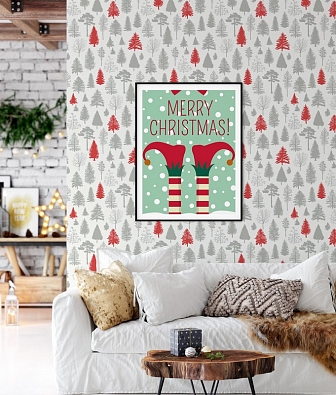 ���� KT-Exclusive Peel&Stick Christmas 190241