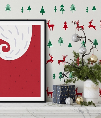 ���� KT-Exclusive Peel&Stick Christmas 691700