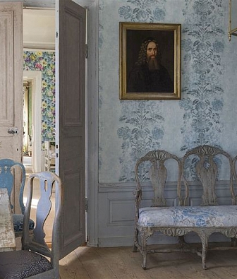 ���� Designers Guild Caprifoglio wallpapers PDG674-06 Damasco Pearl