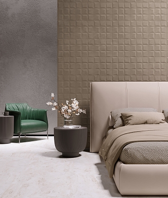  Decaro Wallcoverings Volume Touch Tiles TSQ030