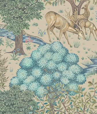 ������ Affresco Historical Wallpaper Part 1 WM1892-COL3
