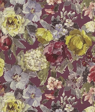���� Designers Guild Caprifoglio wallpapers PDG675-04 Roseto Damson