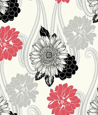 ���� PAPER & INK Black and White BW20801