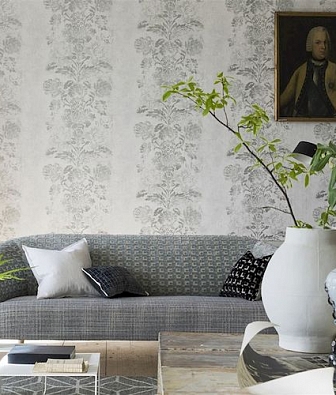 ���� Designers Guild Caprifoglio wallpapers PDG674-06 Damasco Pearl