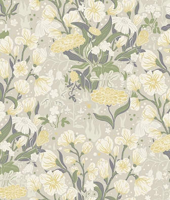 ���� A-Street Prints Botanica 4143-22012