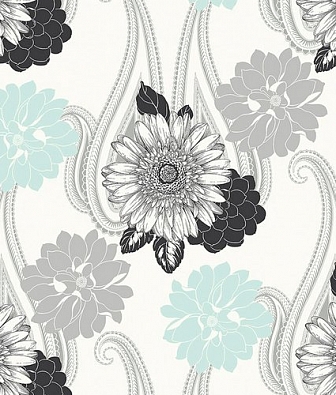 ���� PAPER & INK Black and White BW20802