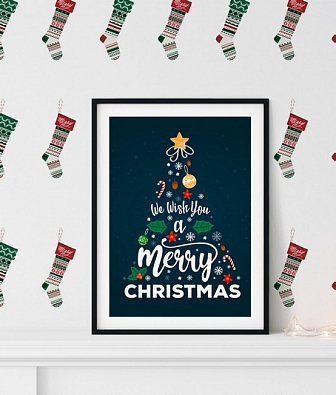 ���� KT-Exclusive Peel&Stick Christmas 111506