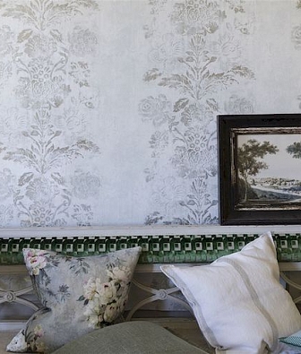 ���� Designers Guild Caprifoglio wallpapers PDG674-06 Damasco Pearl