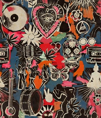  MindTheGap Woodstock Wallpaper Collection WP20612