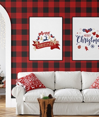 ���� KT-Exclusive Peel&Stick Christmas 107986