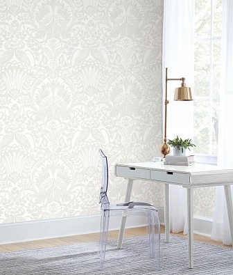 ���� York Damask Resource Library BW3932